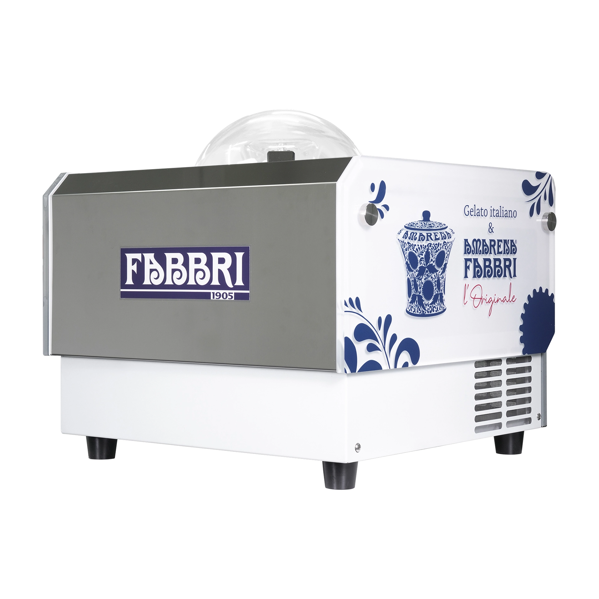 Fabbri 1905 single-flavor countertop gelato machine